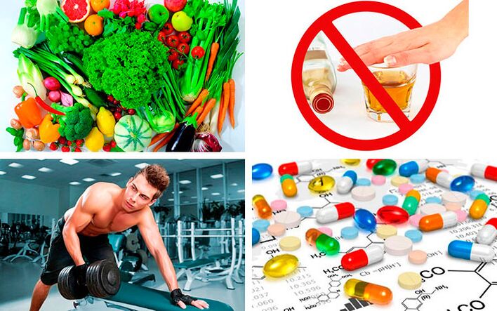 Methoden zur Behandlung von Prostatitis